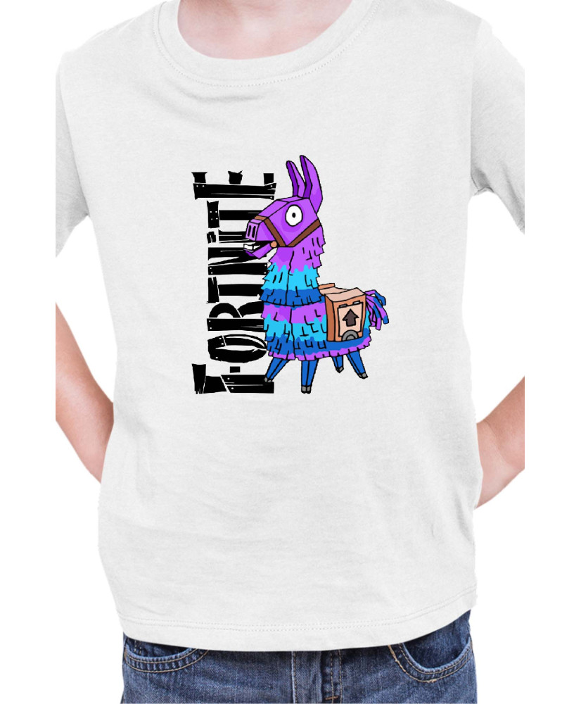 Детска Тениска Fortnite Battle Royale Game Lama