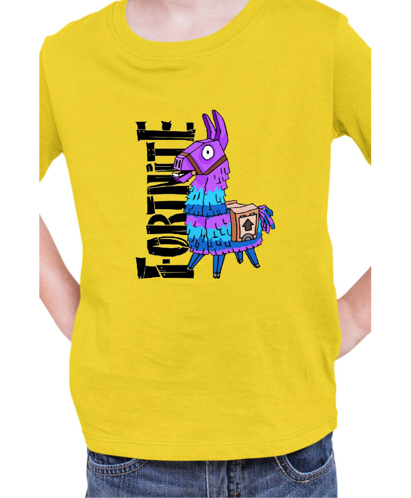 Детска Тениска Fortnite Battle Royale Game Lama