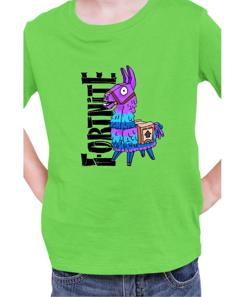 Детска Тениска Fortnite Battle Royale Game Lama