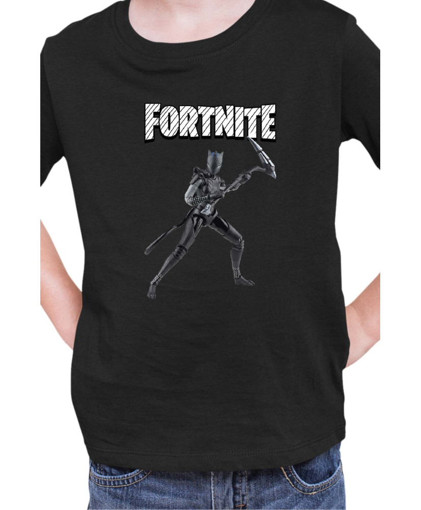 Детска Тениска Fortnite Battle Royale Game Lynx Scythe