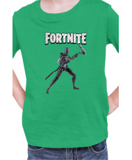 Детска Тениска Fortnite Battle Royale Game Lynx Scythe