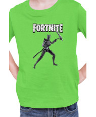 Детска Тениска Fortnite Battle Royale Game Lynx Scythe