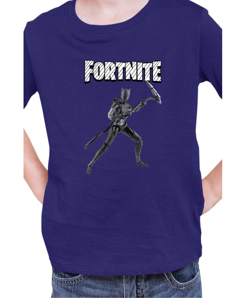 Детска Тениска Fortnite Battle Royale Game Lynx Scythe Детска Тениска Fortnite Battle Royale Game Lynx Scythe