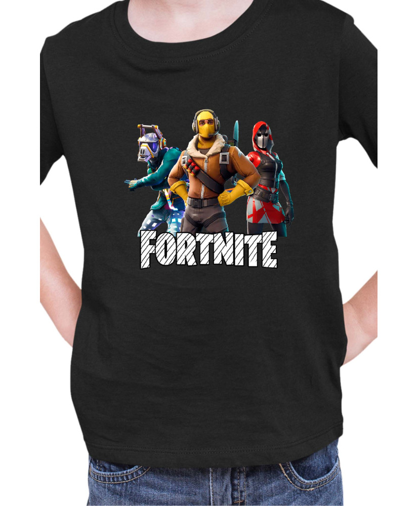Детска Тениска Fortnite Battle Royale Game Raptor Squad Детска Тениска Fortnite Battle Royale Game Raptor Squad