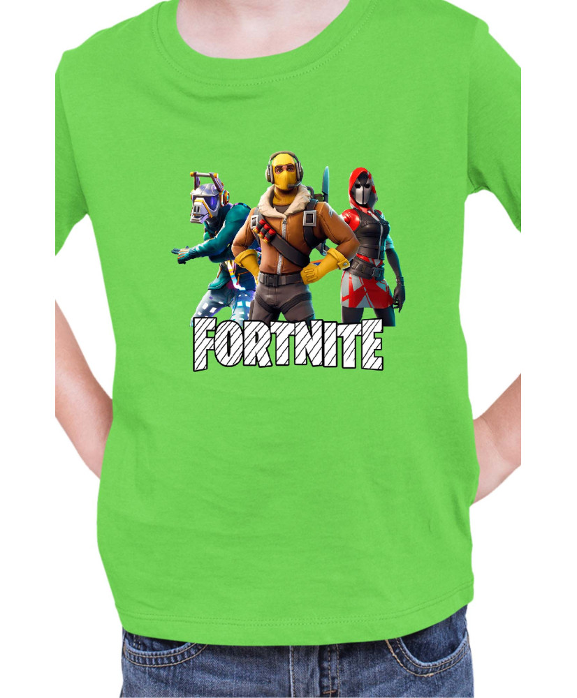 Детска Тениска Fortnite Battle Royale Game Raptor Squad