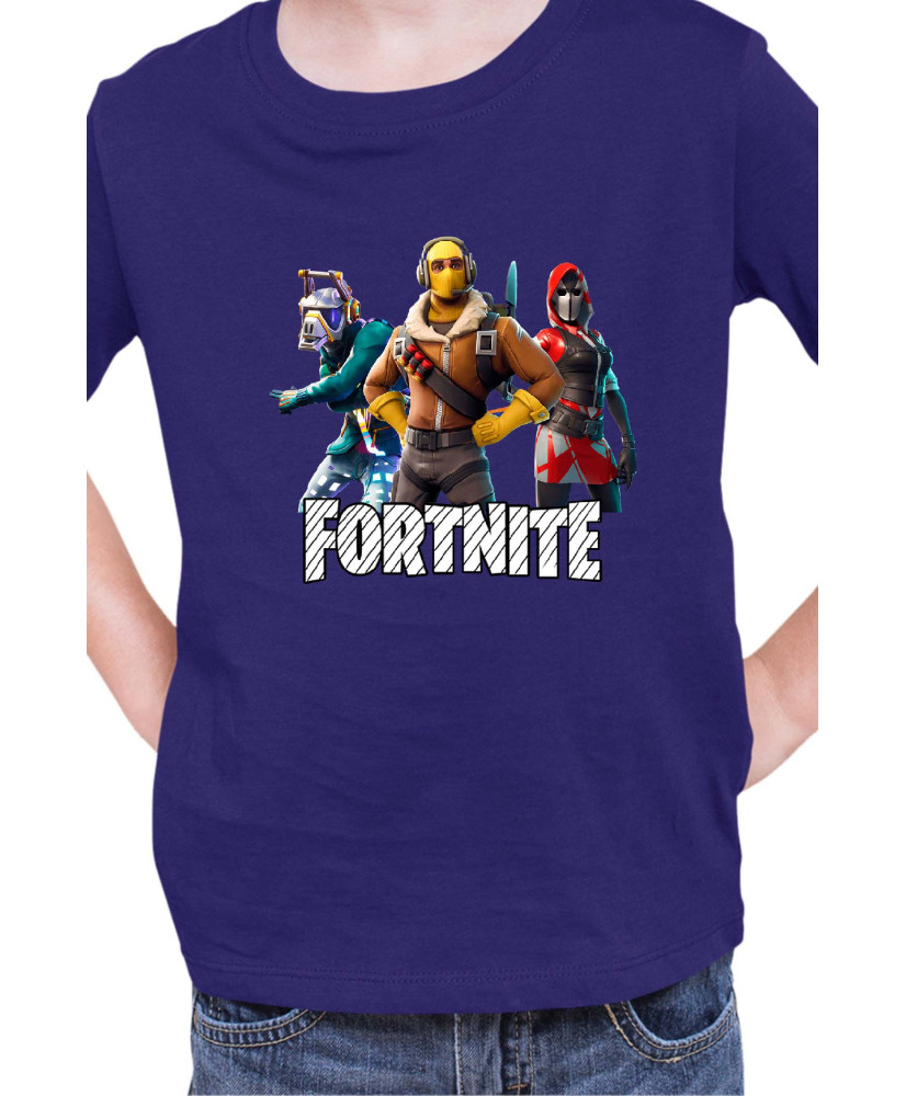 Детска Тениска Fortnite Battle Royale Game Raptor Squad
