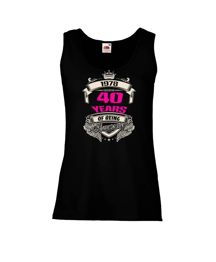 Дамски потник 40 years of being awesome Дамски потник 40 years of being awesome