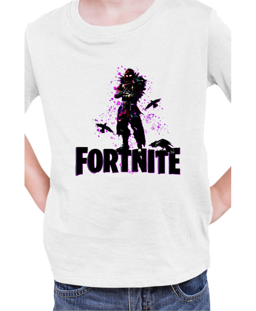 Детска Тениска Fortnite Battle Royale Game Raven Crows
