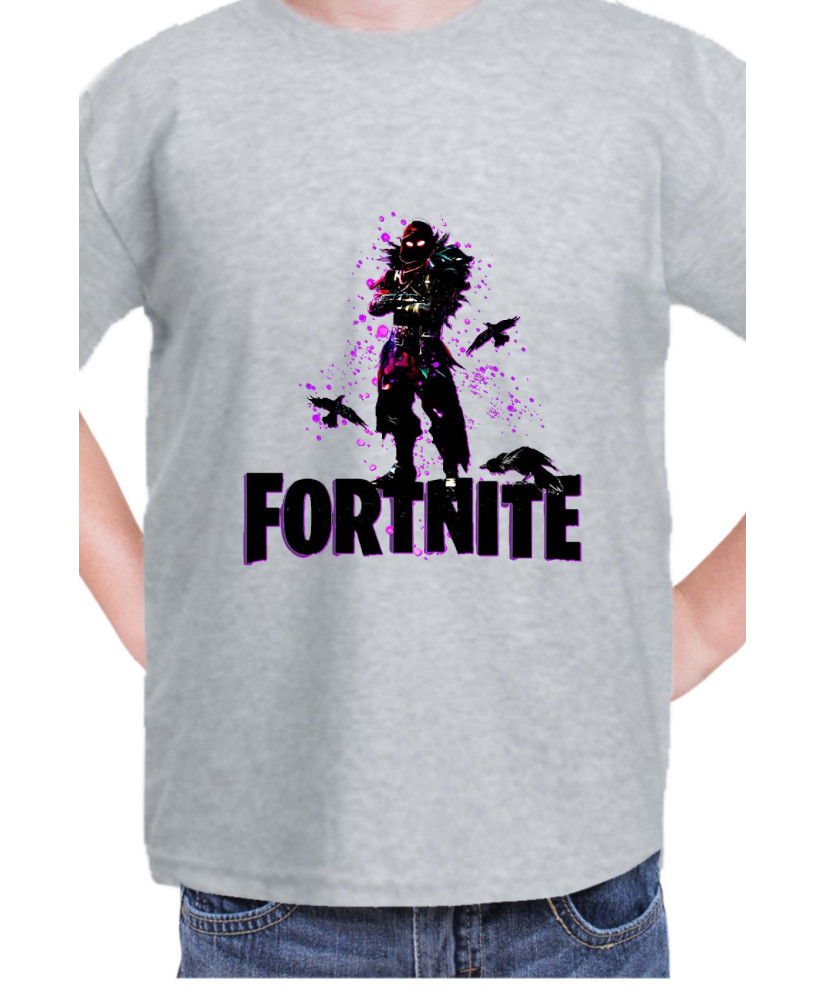 Детска Тениска Fortnite Battle Royale Game Raven Crows
