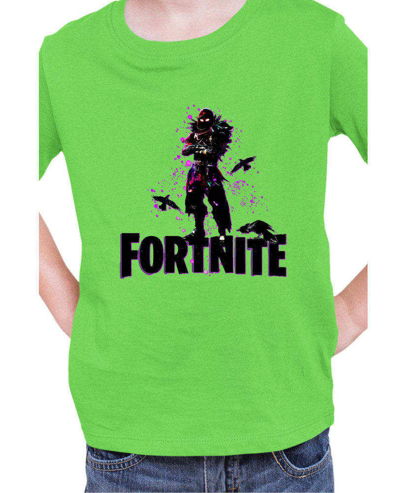 Детска Тениска Fortnite Battle Royale Game Raven Crows