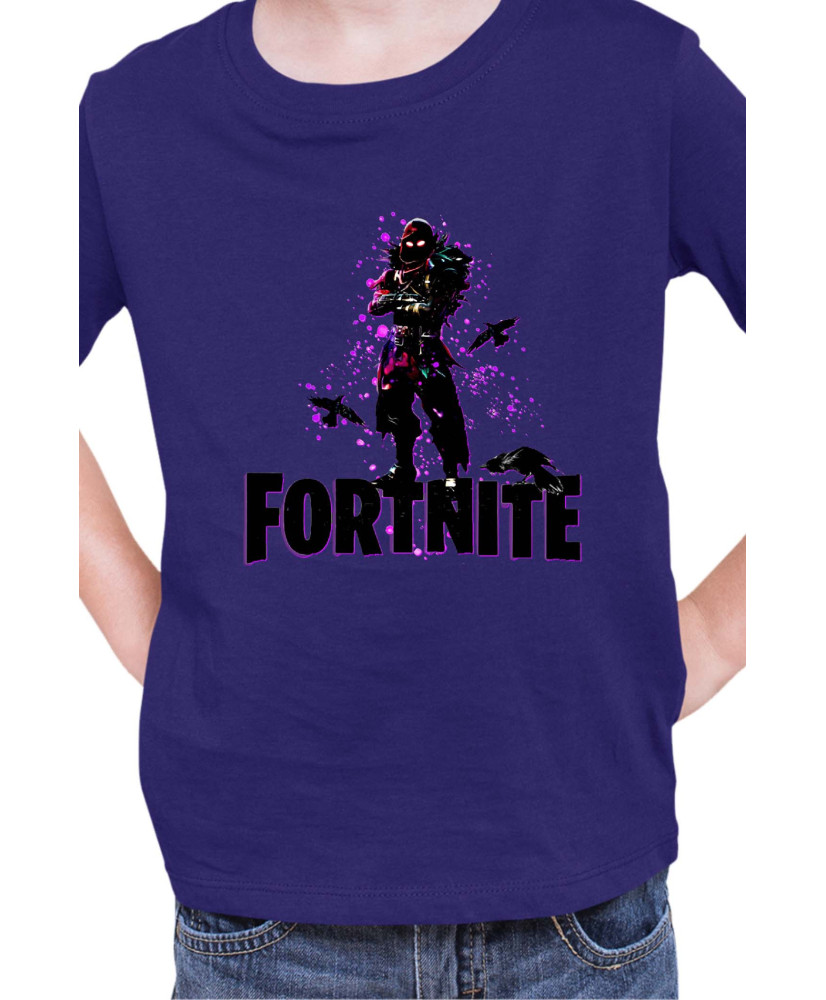 Детска Тениска Fortnite Battle Royale Game Raven Crows
