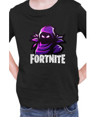 Детска Тениска Fortnite Battle Royale Game Raven Head