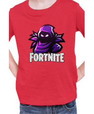 Детска Тениска Fortnite Battle Royale Game Raven Head