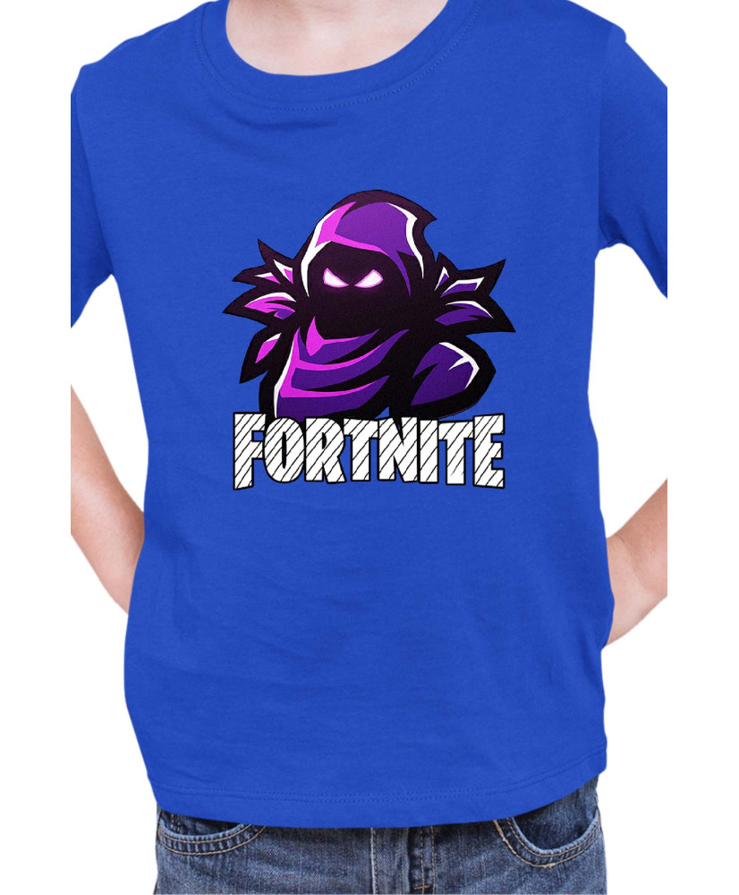 Детска Тениска Fortnite Battle Royale Game Raven Head