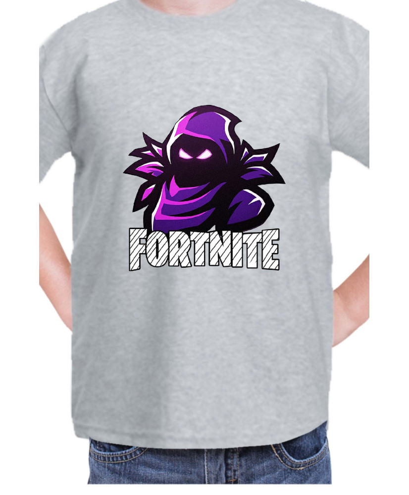 Детска Тениска Fortnite Battle Royale Game Raven Head