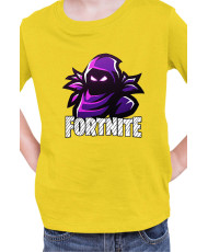 Детска Тениска Fortnite Battle Royale Game Raven Head