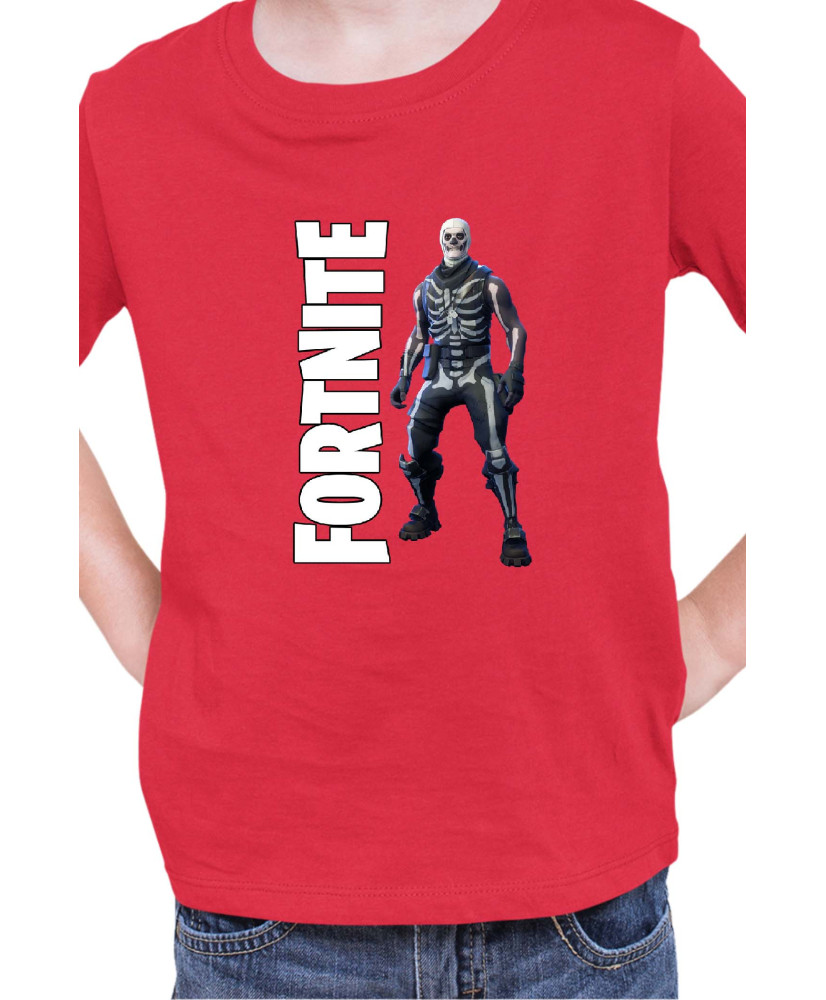 Детска Тениска Fortnite Battle Royale Game Skeleton