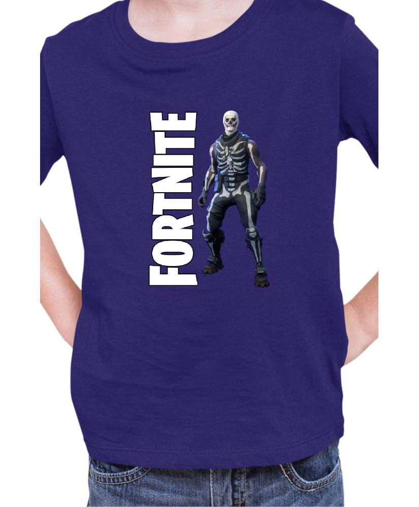 Детска Тениска Fortnite Battle Royale Game Skeleton