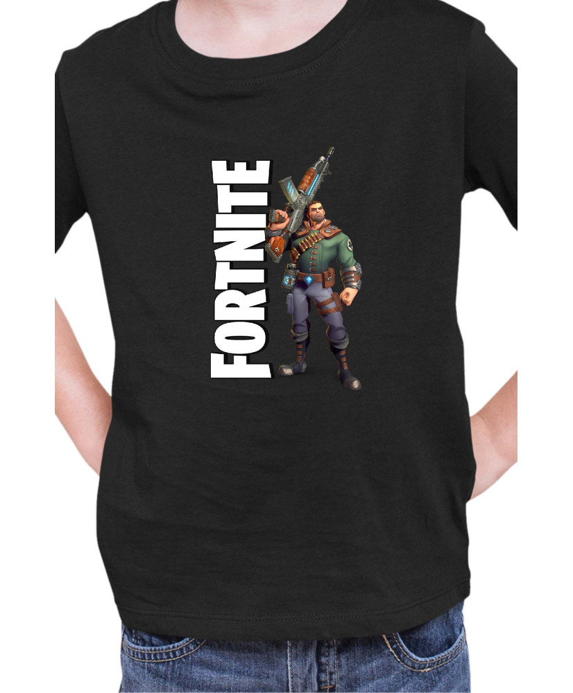 Детска Тениска Fortnite Battle Royale Game Soldier