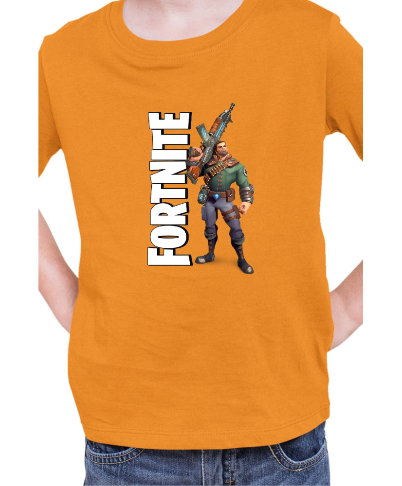 Детска Тениска Fortnite Battle Royale Game Soldier
