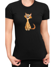 Дамска Тениска Funny Cats Breeds Abyssinian 1