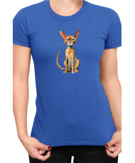 Дамска Тениска Funny Cats Breeds Abyssinian 2