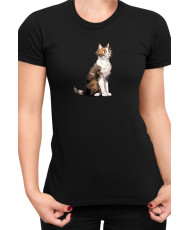 Дамска Тениска Funny Cats Breeds Aegean 1