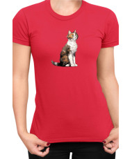 Дамска Тениска Funny Cats Breeds Aegean 1