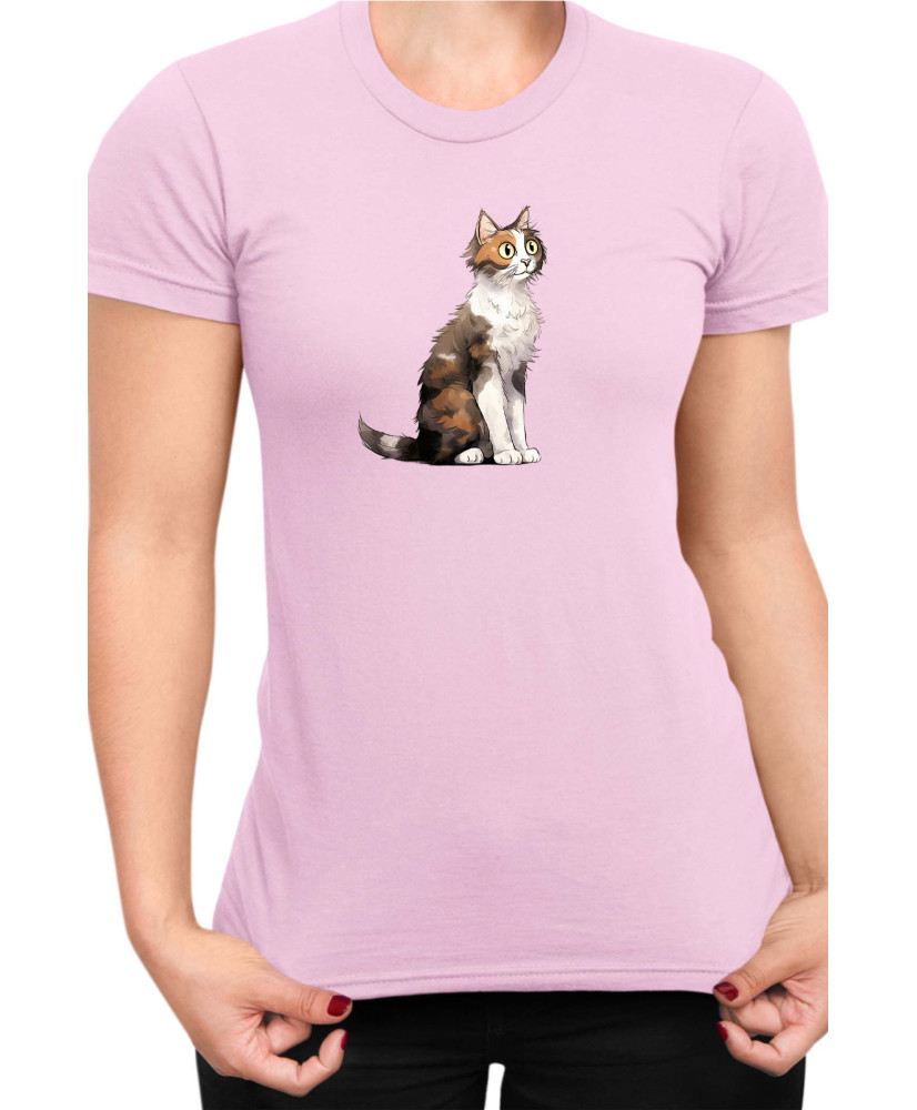 Дамска Тениска Funny Cats Breeds Aegean 1
