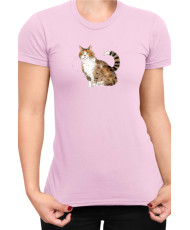 Дамска Тениска Funny Cats Breeds Aegean 2