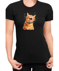 Дамска Тениска Funny Cats Breeds American Shorthair