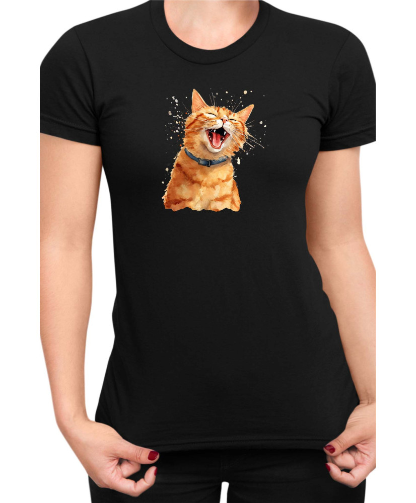 Дамска Тениска Funny Cats Breeds American Shorthair