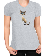 Дамска Тениска Funny Cats Breeds Balinese 1