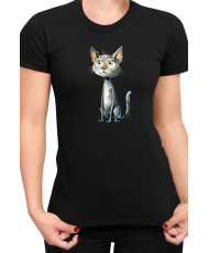 Дамска Тениска Funny Cats Breeds Bambino 2
