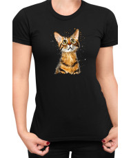 Дамска Тениска Funny Cats Breeds Bengal