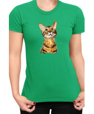 Дамска Тениска Funny Cats Breeds Bengal