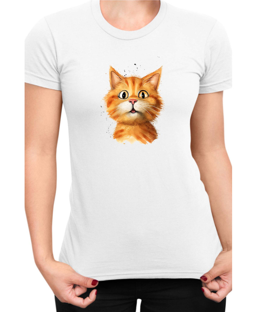Дамска Тениска Funny Cats Breeds Bobtail
