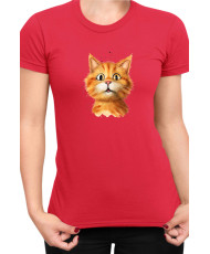 Дамска Тениска Funny Cats Breeds Bobtail