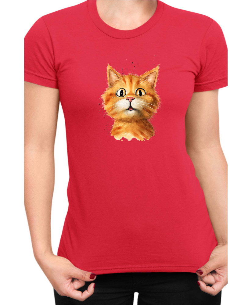 Дамска Тениска Funny Cats Breeds Bobtail