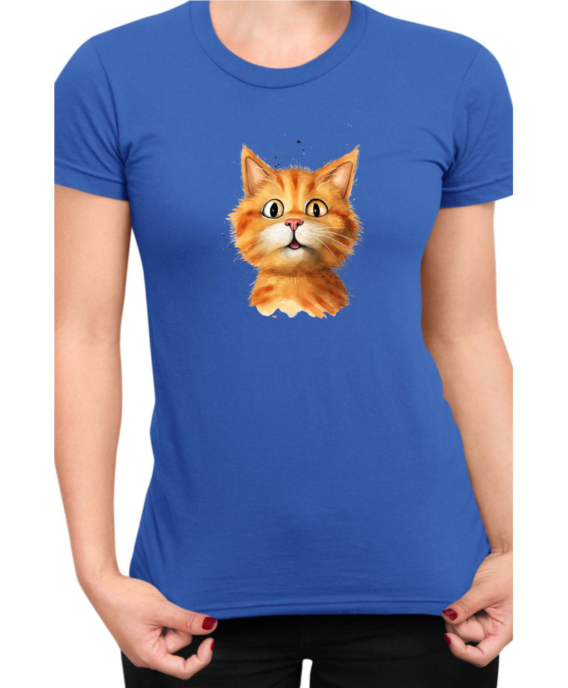 Дамска Тениска Funny Cats Breeds Bobtail