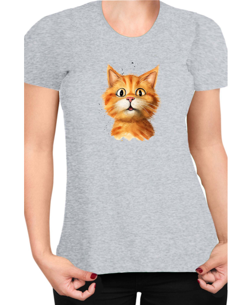Дамска Тениска Funny Cats Breeds Bobtail