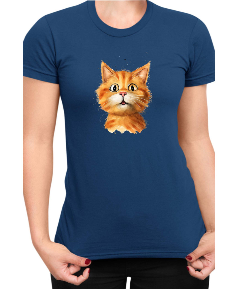 Дамска Тениска Funny Cats Breeds Bobtail