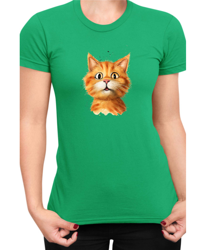 Дамска Тениска Funny Cats Breeds Bobtail