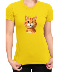 Дамска Тениска Funny Cats Breeds Bobtail