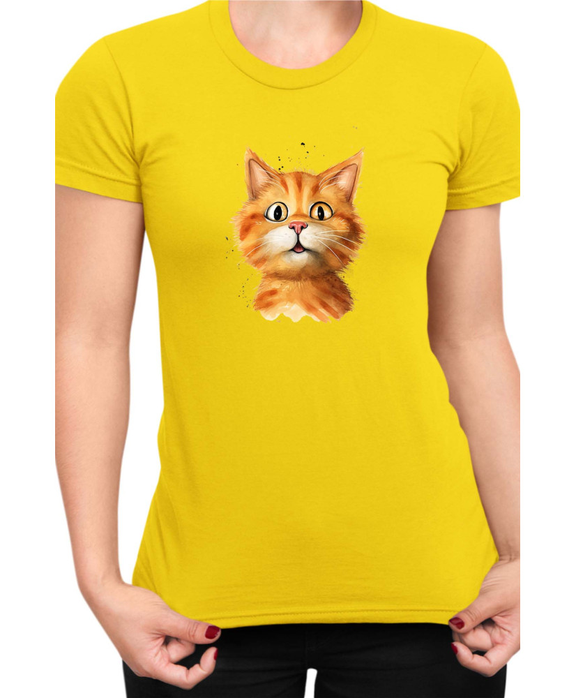 Дамска Тениска Funny Cats Breeds Bobtail