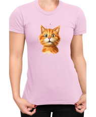 Дамска Тениска Funny Cats Breeds Bobtail