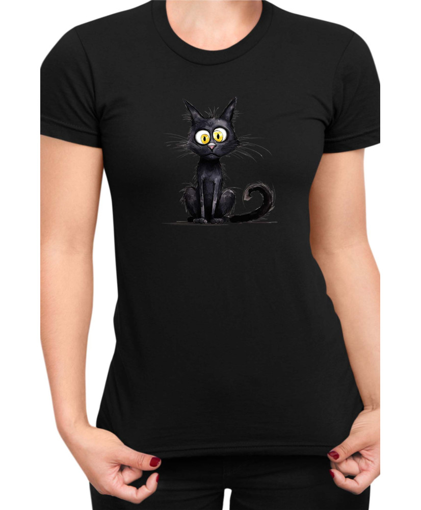Дамска Тениска Funny Cats Breeds Bombay 1