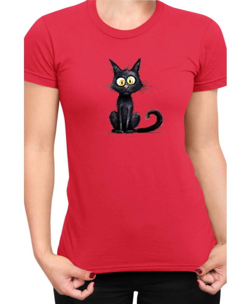 Дамска Тениска Funny Cats Breeds Bombay 1