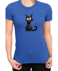 Дамска Тениска Funny Cats Breeds Bombay 1