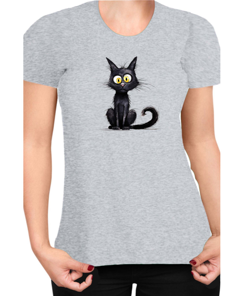 Дамска Тениска Funny Cats Breeds Bombay 1